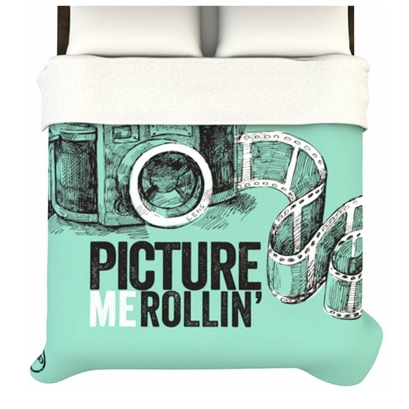 Kess InHouse Original Art Picture Me Duvet Cover - Picture 1 of 1